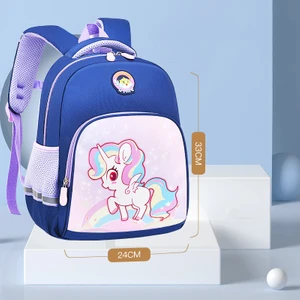 Ilkokul Erkek ve Kız Çocukları, Gece Yansıtıcı Sırt Çantasının Yükünü Azaltmak Için Çizgi Sırt Koruması (Yurt Dışından)