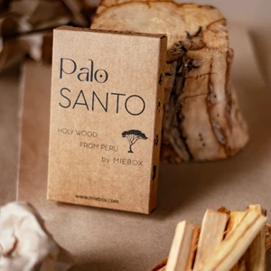 Mie Box Palo Santo Tütsü, 10 Adet Sertifikalı Doğal Tütsü