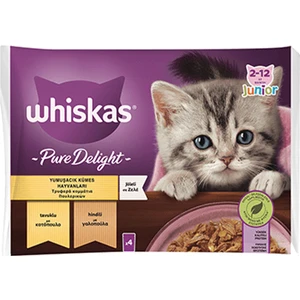 Pure Delight Kümes Hayvanlı Yavru Kedi Maması (4 X 85 Gr)
