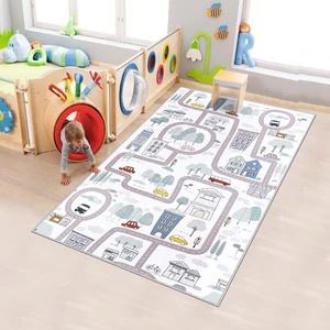 Life Decortiva Makinede Yıkanabilir Kaymaz Taban Leke Tutmaz Antialarjik Çocuk Odası Halısı Oyun Matı