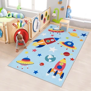 Life Decortiva Makinede Yıkanabilir Kaymaz Taban Leke Tutmaz Antialarjik Çocuk Odası Halısı Oyun Matı