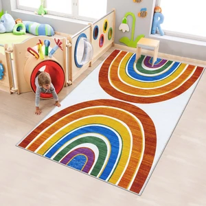 Life Decortiva Makinede Yıkanabilir Kaymaz Taban Leke Tutmaz Antialarjik Çocuk Odası Halısı Oyun Matı