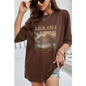 Tasmania Baskılı T-Shirt