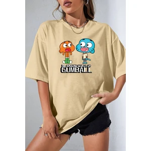 Gumball Baskılı T-Shirt