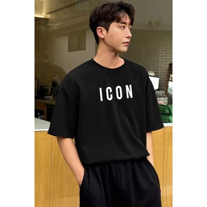 Icon Baskılı T-Shirt