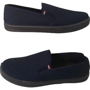 Unisex Lacivert Keten Ayakkabı