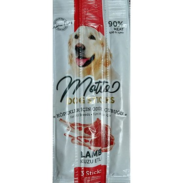 motto_dog 01 / X Motto Dog Lamb Sticks Kuzu Etli Küçün Irk