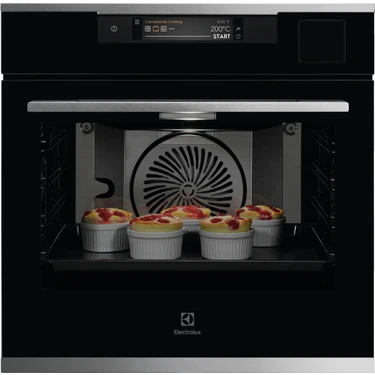 Electrolux KOAAS31CX Cookview Nem Sensörlü  70 lt Buharlı Ankastre Fırın 0.88 kWh Enerji Tüketimi