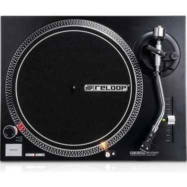 Reloop RP-2000 MK2 | Profesyonel Direct-Drive DJ Pikap / Turntable, Ortofon OM Black Pikap