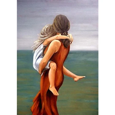 空】絵画 写真プリント フチ無し 1:1 アート 絵 Midjourney 絵画