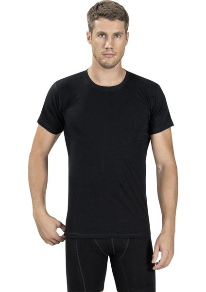 Erkek Sıfır Yaka Kısa Kol Atlet Fanila 111 - 6 Adet modelleri