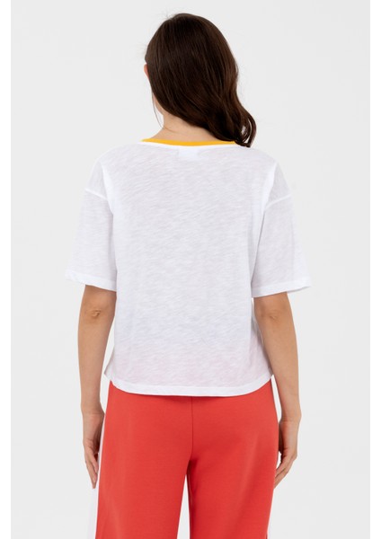 Logo Baskılı Comfort T-Shirt modelleri