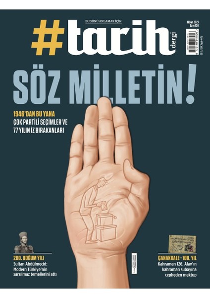#tarih 100.SAYI Nisan 2023