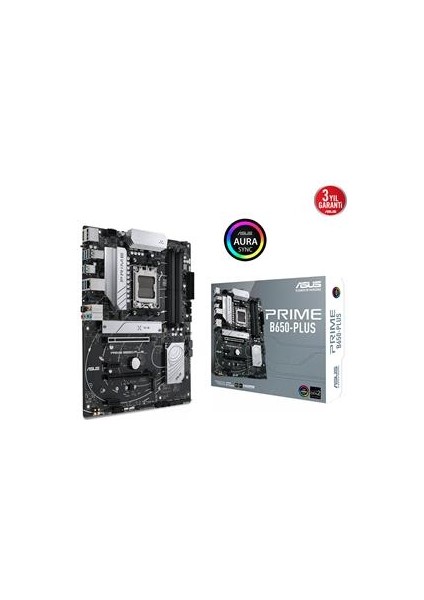 Prime B650-PLUS Am5 Ddr5 Ses Glan Dp/hdmı Sata3 Usb3.2 Atx
