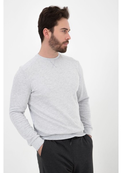 Erkek Basic Dokulu Sweat modelleri