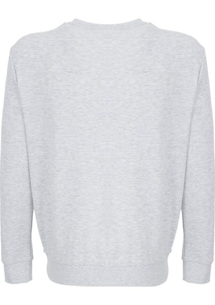 Erkek Basic Dokulu Sweat
