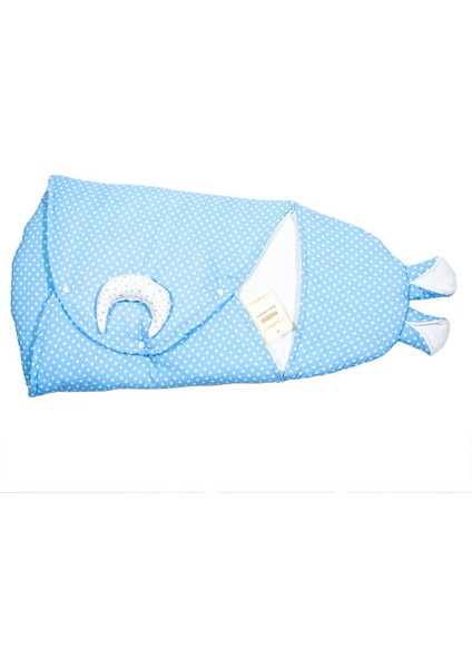 Pembe Puantiyeli Kundak Battaniye Modeli