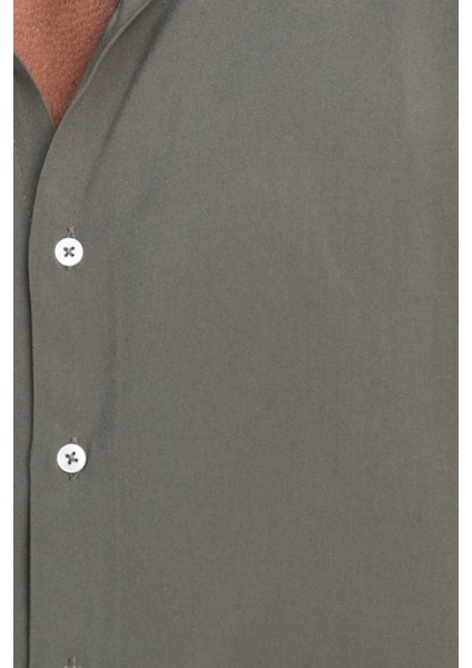 Slim Fit Dar Kesim Uzun Kol Dökümlü Viskon Şık Erkek Gömlek indirimleri