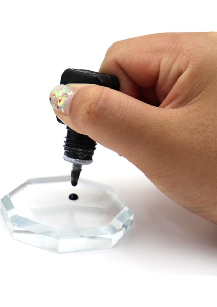 Ipek Kirpik Aksesuarları - Cam Uygulama Tepsisi Yuvarlak modelleri