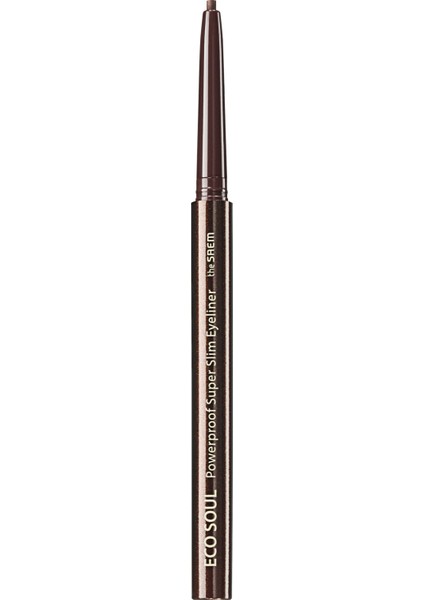 Eco Soul Powerproof Uzun Süre Kalıcı Suya Dayanıklı Süper İnce Eyeliner Choco Brown fiyatları