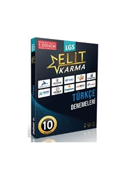 Prf Yayınları Elit Karma 8. Sınıf Türkçe 10 Lu Deneme 1. Dönem