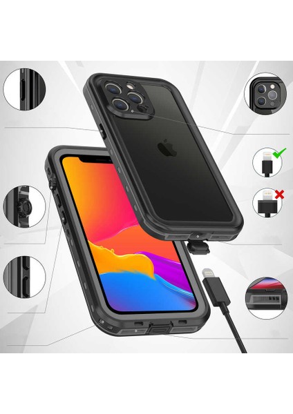 Apple iPhone 13 Pro Max Kılıf 1-1 Su Geçirmez Kılıf indirimleri