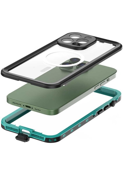 Apple iPhone 14 Pro Max Kılıf Su Geçirmez Toz Korumalı Tam Koruma Kılıf indirimleri