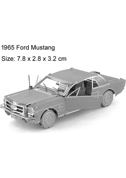 Zsunsky Shop 1965 Mustang Aracı S Embled Mod Toys (Yurt Dışından)