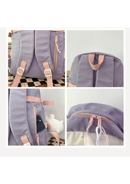 Luofannıbag Karikatür Sevimli Sırt Çantası Büyük Kapasiteli Ortaokul Lise Öğrenci Okul Çantası (Yurt Dışından) fırsatları