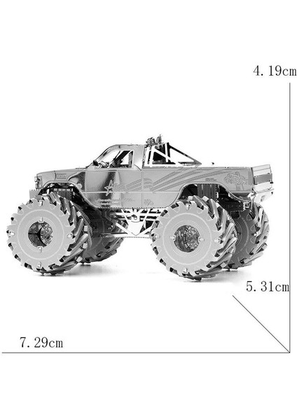 Monster Truck Aracı S Embled Mod Toys (Yurt Dışından) indirimleri