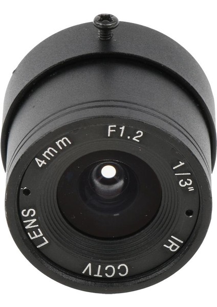 F1.2 1/3 "sabit Iris 4mm Kamera Lens Cs Güvenlik Için Montaj (Yurt Dışından) fiyatları