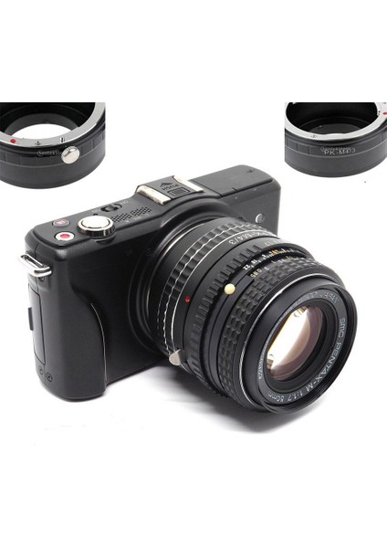 Pentax Için Pk-M4/3 Adaptör Halkası Pk Lens-Micro 4/3 Olympus Panasonic Vücut (Yurt Dışından)