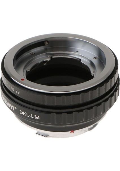 Leica Lm Techart Lm-Ea7'ye Voigtlander Retina Dkl Lens Için Dkl Ila Lm Adaptörü (Yurt Dışından)