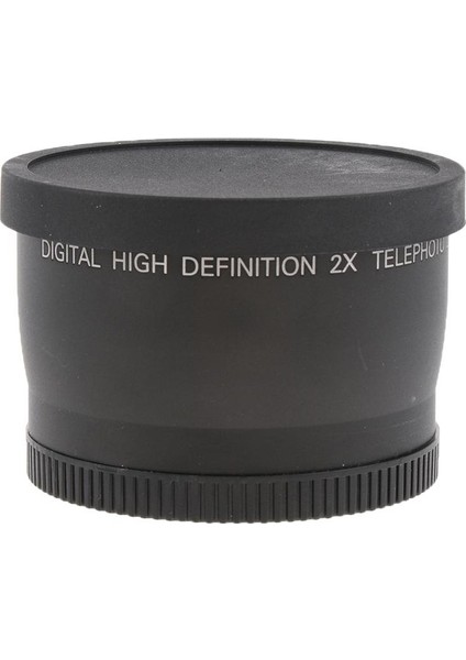 Dslr Kamera Için 58MM 2x Büyütme Dönüştürücü Lensi (Yurt Dışından)