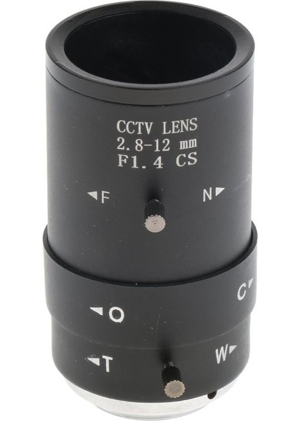 2.8MM-12MM 1/3 "f1.4 Manuel Iris Lens Cs Cctv Kamera Için Montaj (Yurt Dışından)
