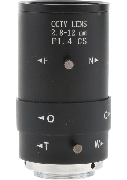 2.8MM-12MM 1/3 "f1.4 Manuel Iris Lens Cs Cctv Kamera Için Montaj (Yurt Dışından) fiyatları