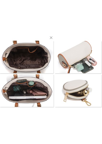 Moda Büyük Kapasiteli Kayınvalide Üçü Bir Arada Elde Tutulan Basit Omuz Çantası (Yurt Dışından) modelleri