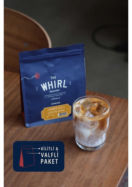 The Whirl Espresso Tanned 429°F Çekilmiş Kahve 3 x 250 gr