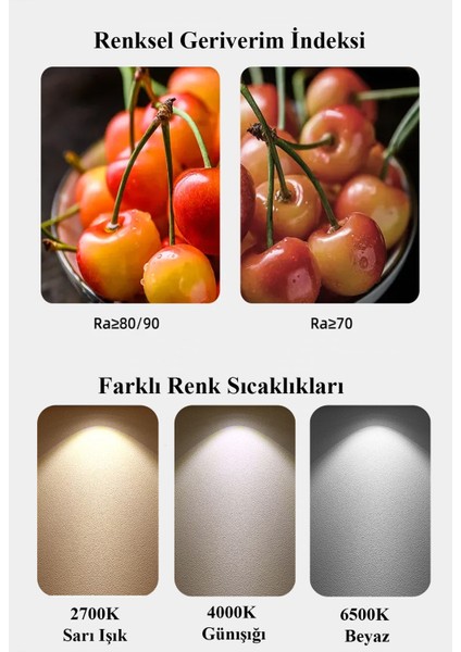 10W (75W) LED Ampul Beyaz 6500K E27 2 Adet