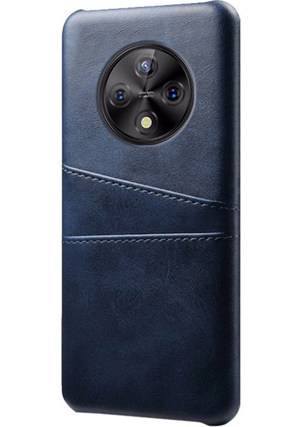 Huawei Için 50 Pro 4g / Nova Y90 4g Çift Kart Yuvaları Pu Deri Kaplamalı Pc Kapağı Şok Emici Telefon Kasası (Yurt Dışından) fiyatları