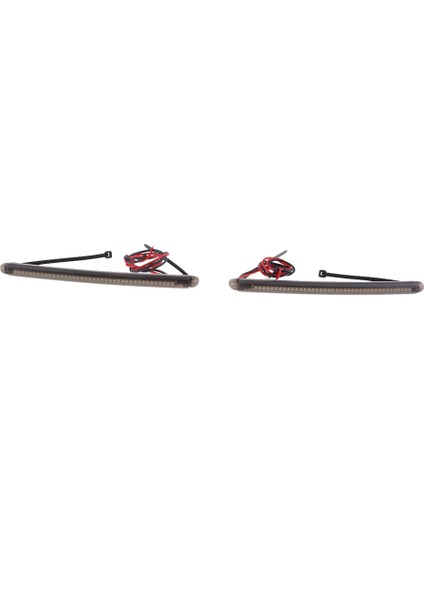 2 x Ön Çatal LED Dönüş Sinyal Işıkları Göstergesi Honda Harley Için Şeritler (Yurt Dışından) fırsatları
