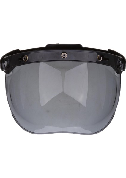 3 Snap Duthing Up Visor - Açık Yüz Motosiklet 7 Için Kabarcık Lens (Yurt Dışından)