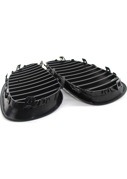 2 Adet Ön Böbrek Izgara Mat Siyah Bmw E60 E61 Için Fit 5 Keşke M5 04-2009 (Yurt Dışından) modelleri