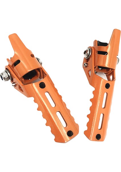 2 Adet Motosiklet Karayolu Ön Ayak Ayakları Lc Orange Için Ayak Çarşamba (Yurt Dışından)