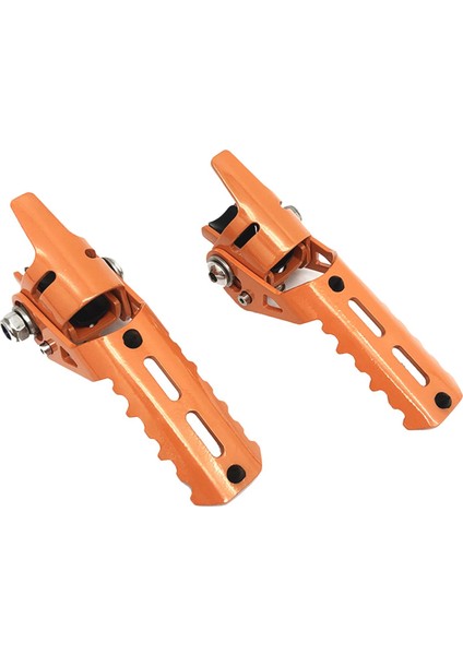 2 Adet Motosiklet Karayolu Ön Ayak Ayakları Lc Orange Için Ayak Çarşamba (Yurt Dışından)