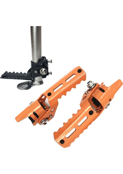 2 Adet Motosiklet Karayolu Ön Ayak Ayakları Lc Orange Için Ayak Çarşamba (Yurt Dışından)