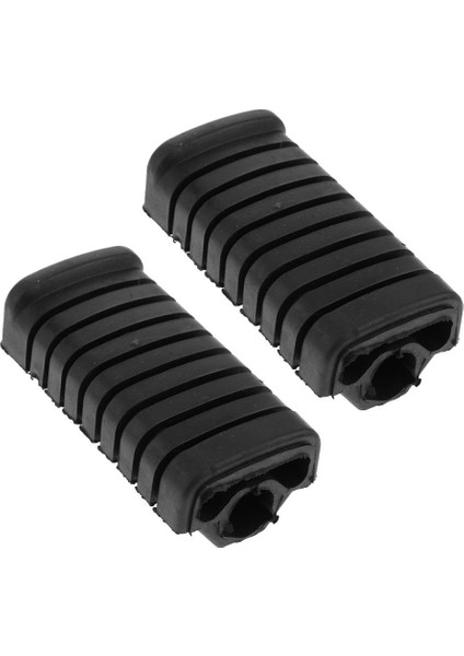 WY125 - Siyah Için Motosiklet Kauçuk Slip Foott Toxt Peg Cover (Yurt Dışından)