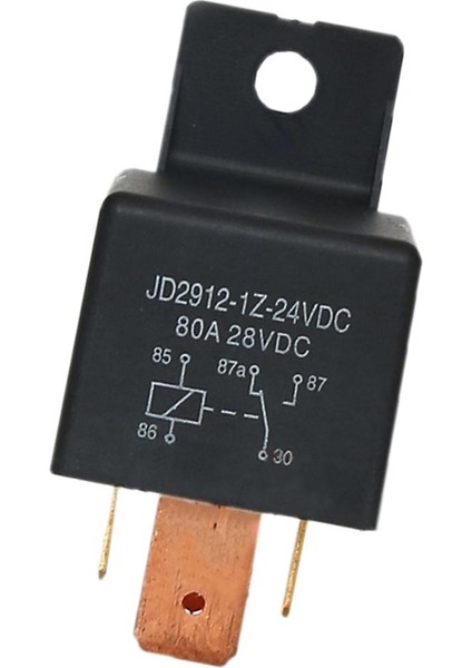 Çift 80A 28 Değişiklik Rölesi 5pins Spdt Anahtarı JD2912-1VDC (Yurt Dışından) fiyatları
