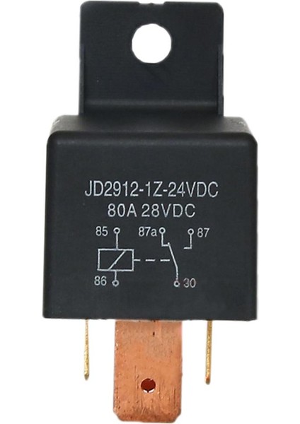 Çift 80A 28 Değişiklik Rölesi 5pins Spdt Anahtarı JD2912-1VDC (Yurt Dışından) modelleri