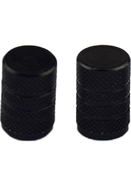 8 Paket Alüminyum Araba Tubeless Tekerlek Lastik Vana Toz Kapaklar Siyah Kaynaklar (Yurt Dışından)